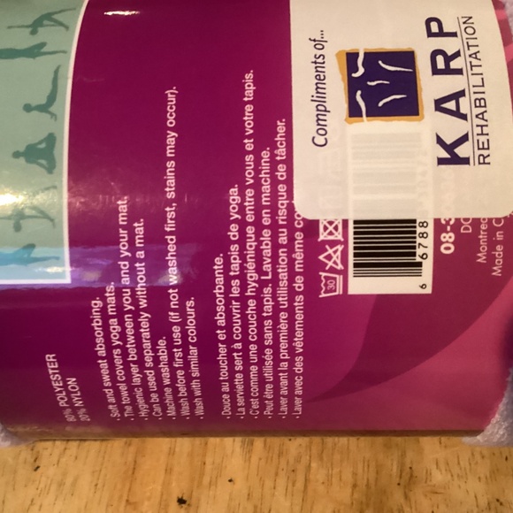 Yoga Towel - Picture 3 of 5